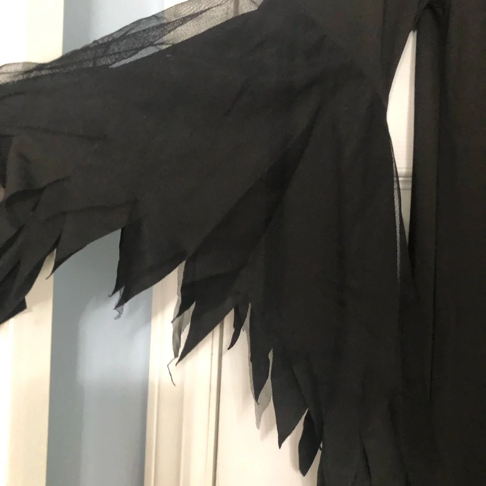 Spirit Halloween‎ Dark Witch costume girls size large 12/14 dress & choker
